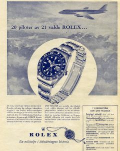 1958 Rolex ad