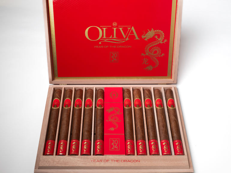 Oliva dévoile « l’année du Dragon » pour le nouvel-an chinois