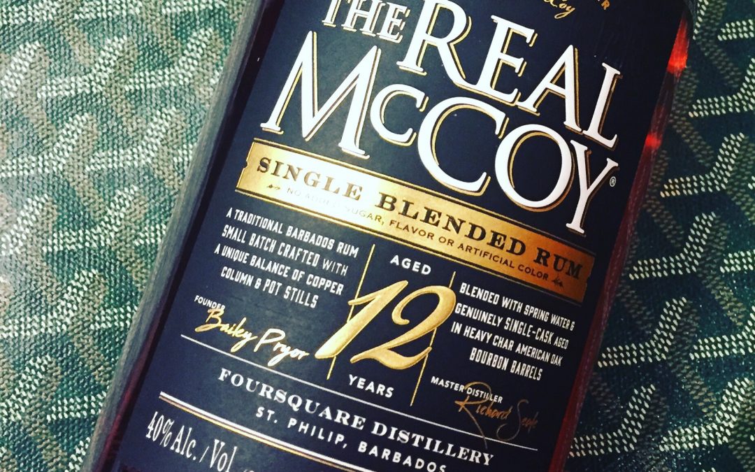 The real McCoy single blended rum