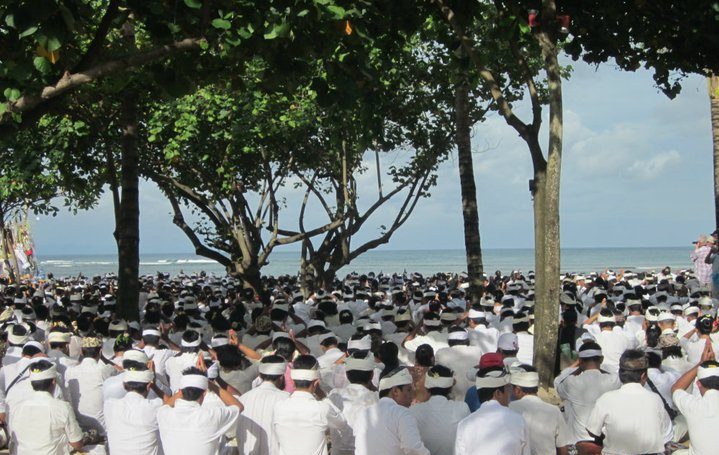 Ceremoni på Bali