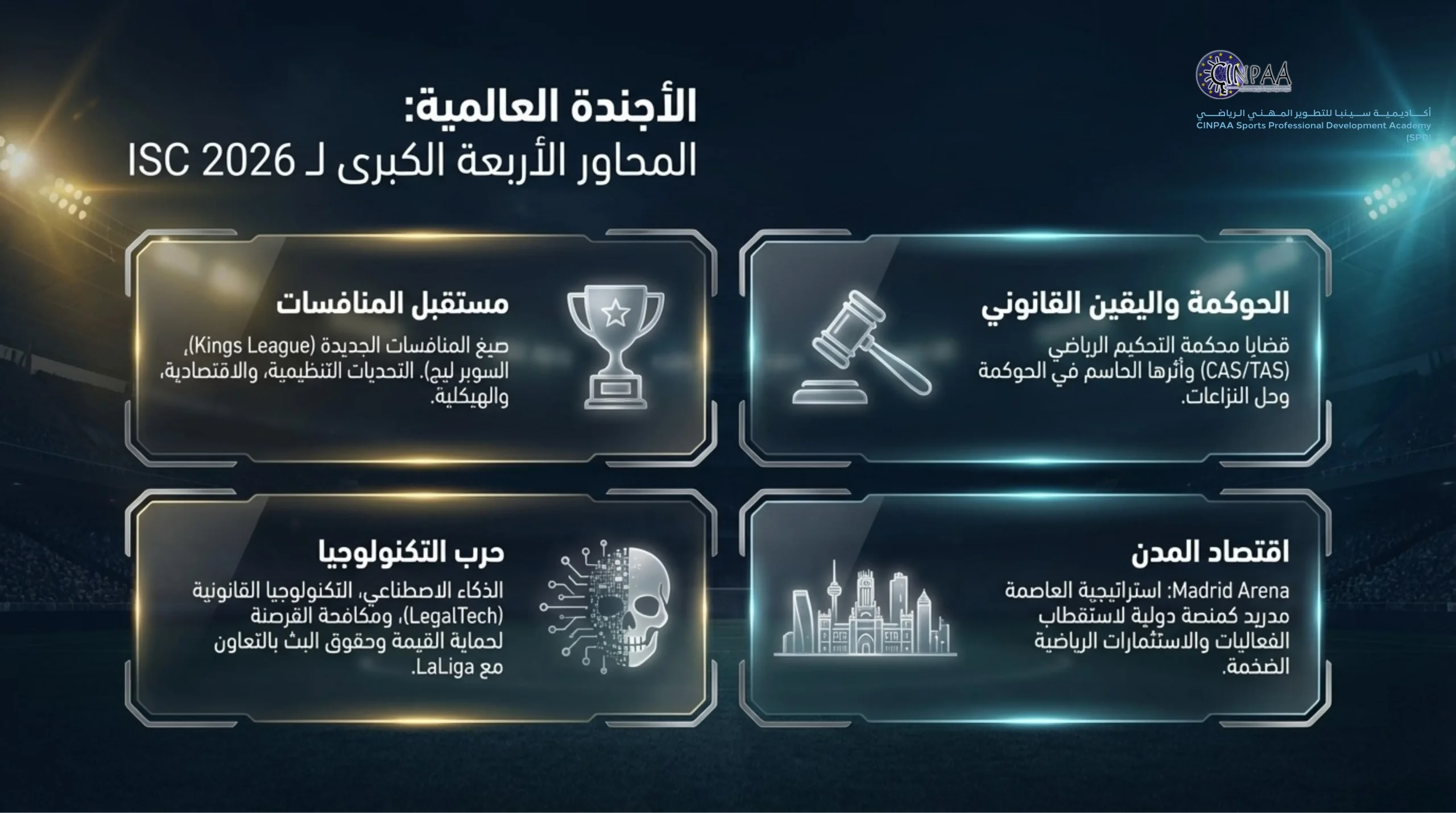دورات دورة مؤتمر الإدارة والقيادة الرياضية