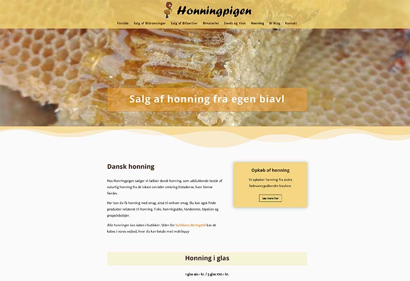 webdesign af produkter