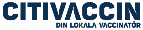 Citivaccin med slogan (blå)
