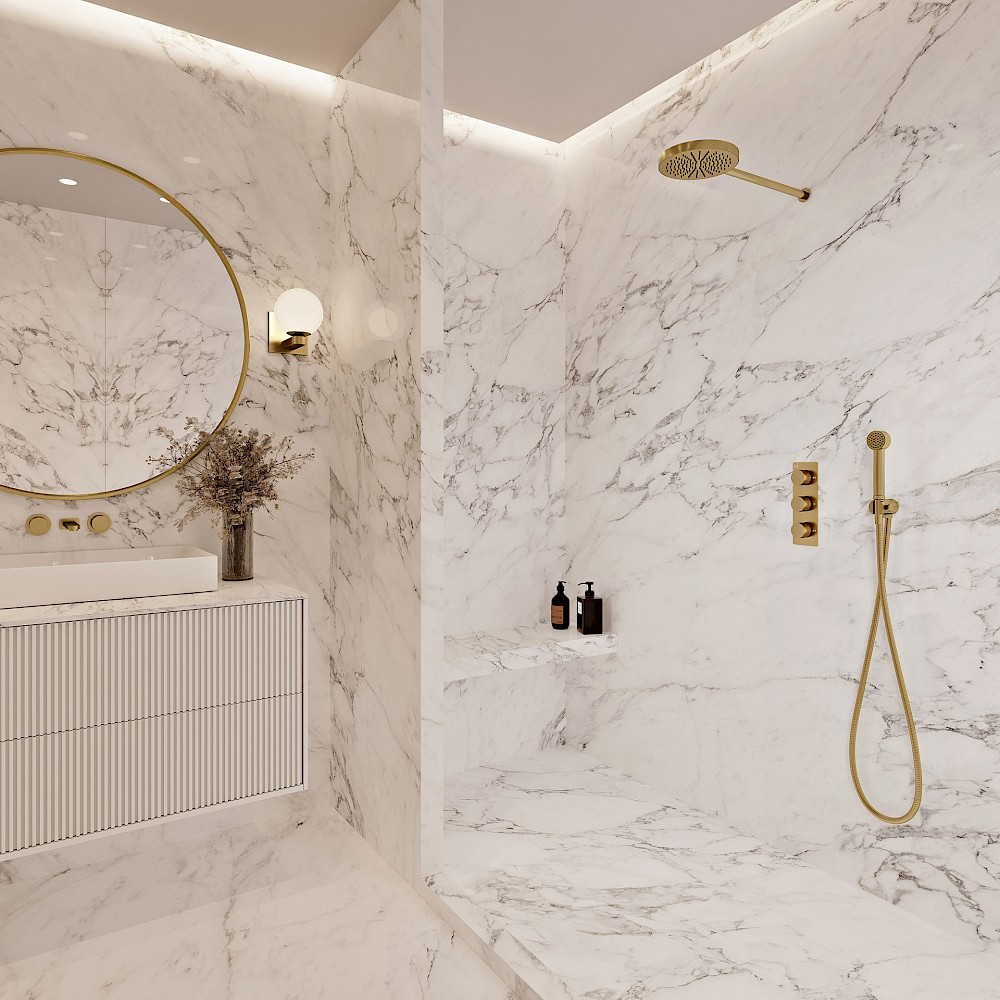 Contemporary Interior designed Bathroom