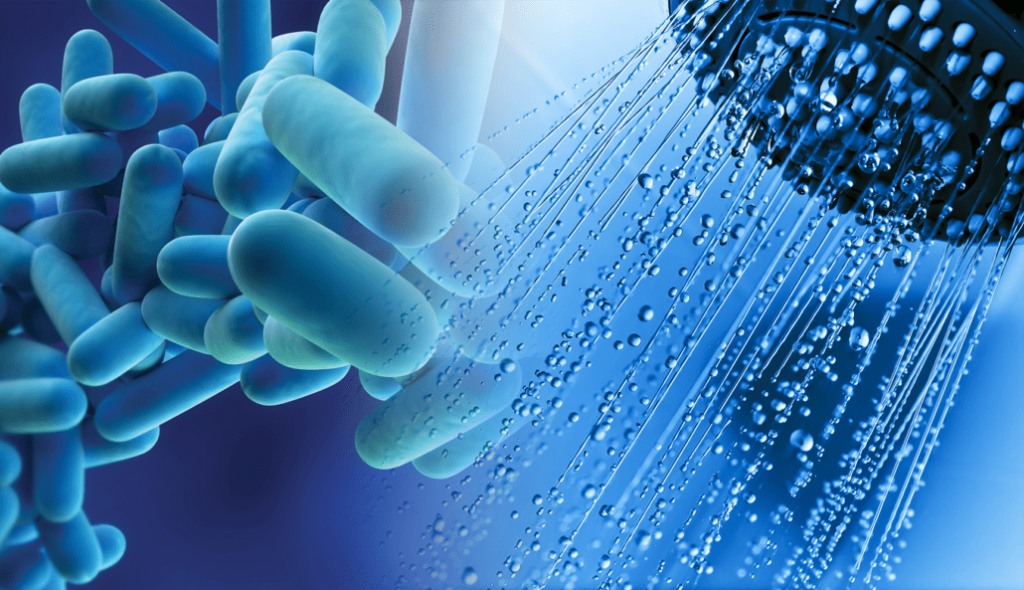 Legionella in gym showers