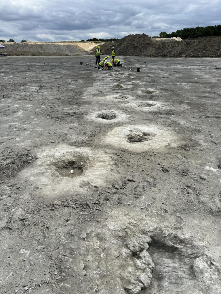 Dinosaur Footprints Oxfordshire