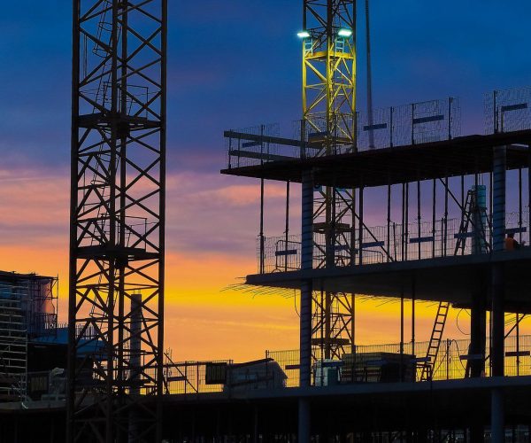 construction, site, abendstimmung-1895879 construction, site, abendstimmung