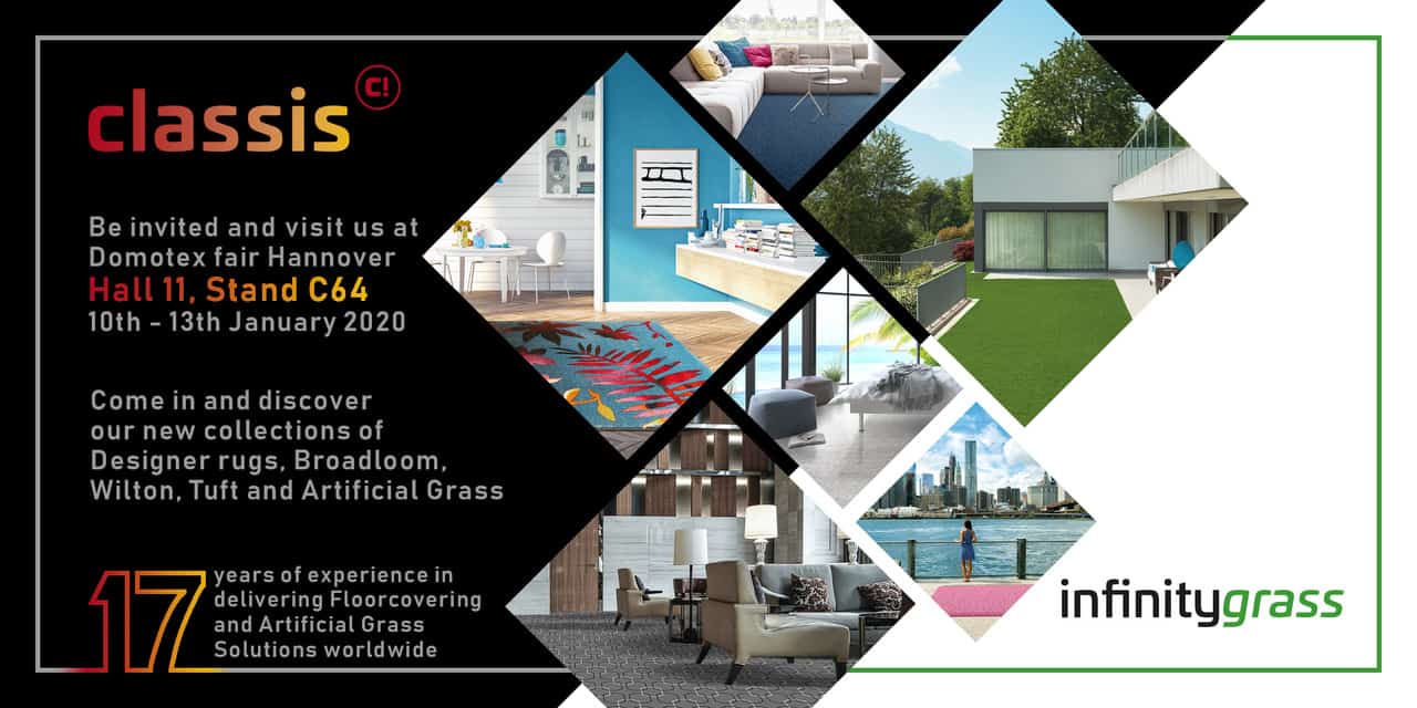 10 - 13 Januar 2020: Domotex Messe Hannover