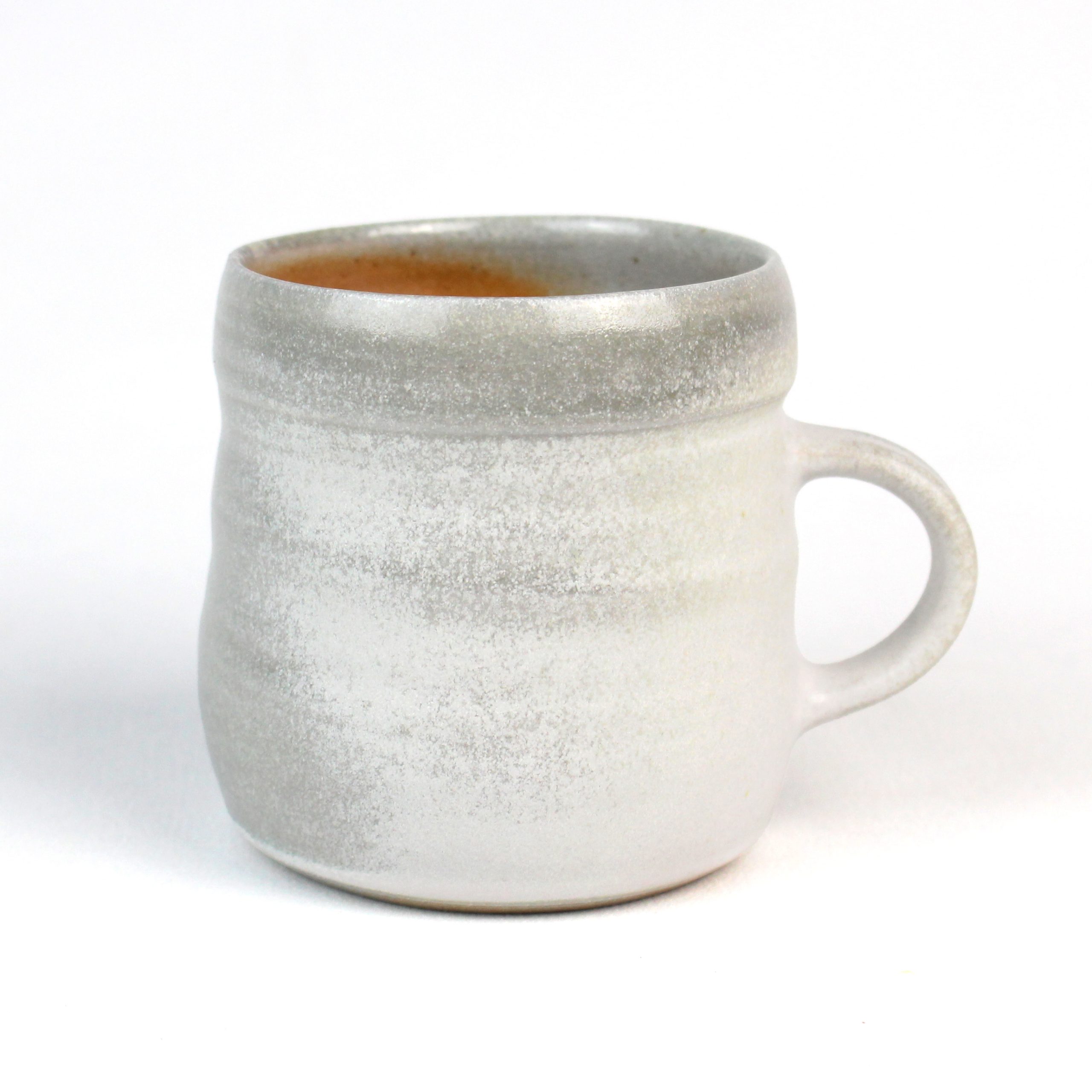 Small salt-fired cup (dolomite glaze) by Francis LLoyd-Jones