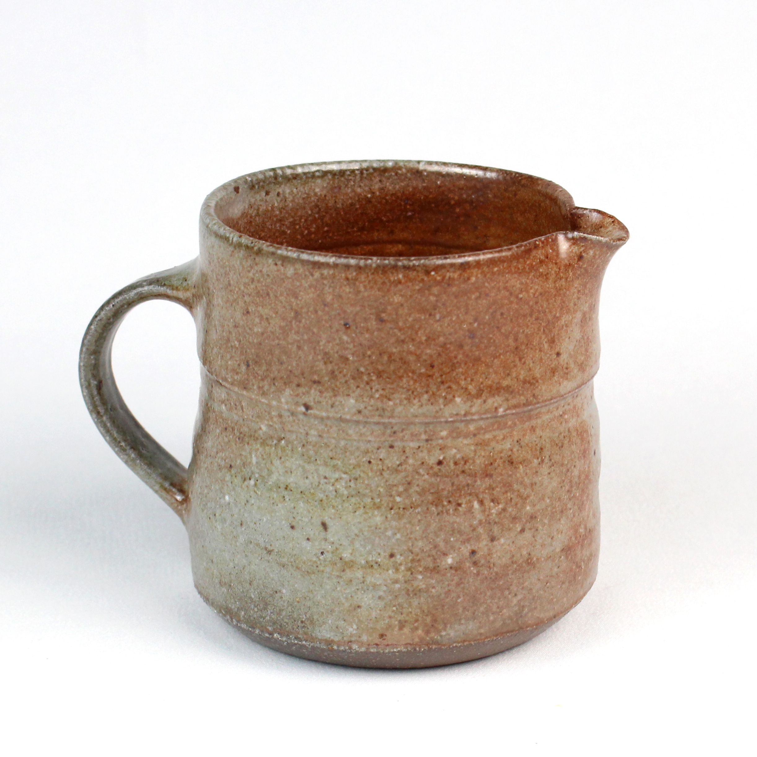 Small Jug (salt-fired shino glaze) by Francis Lloyd Jones
