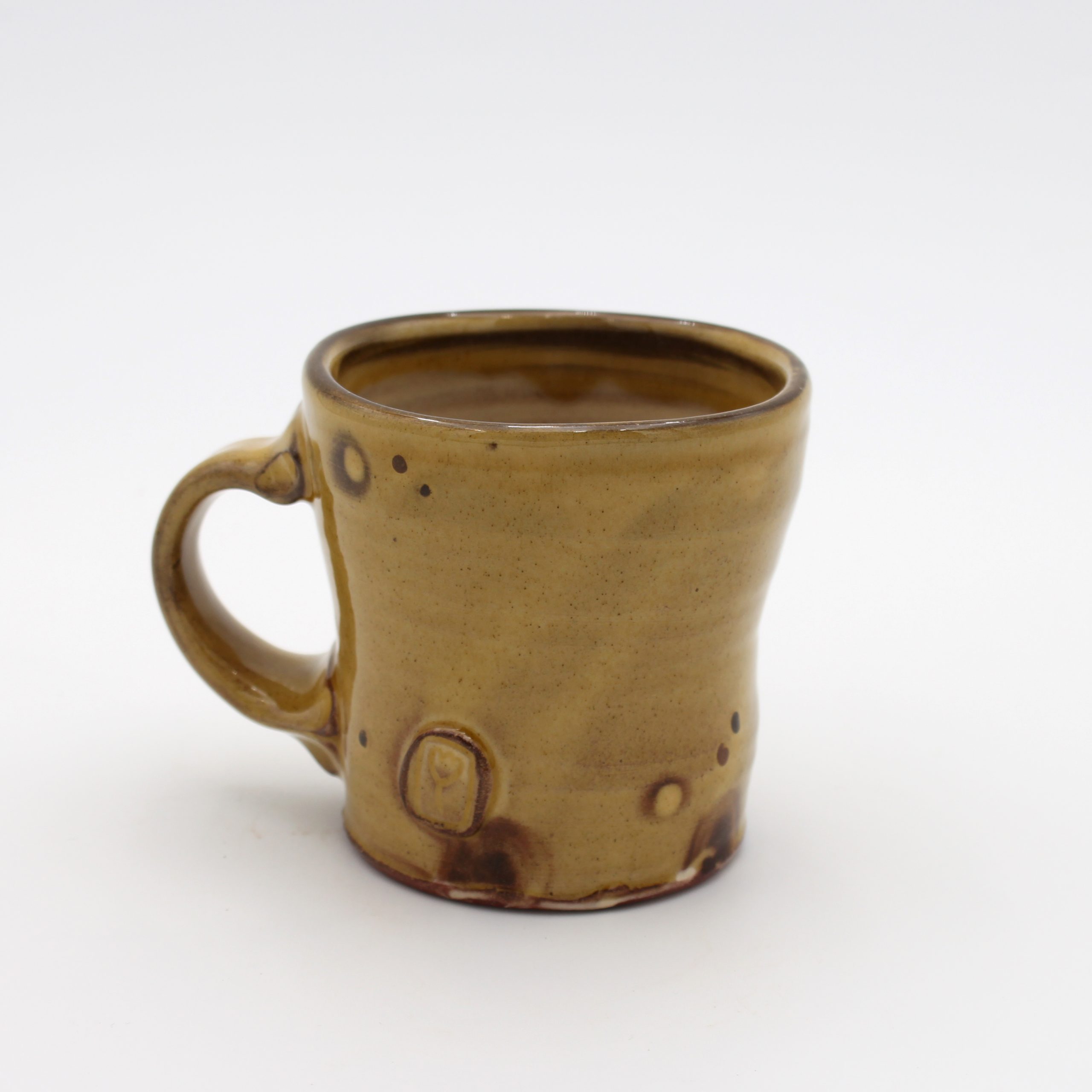 Honey Mug with Sprig Stamp by Frances Savage (back)