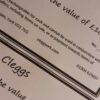 £25 Cleggs gift voucher