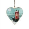 Christmas Decoration - Heart With Cat and Post Box