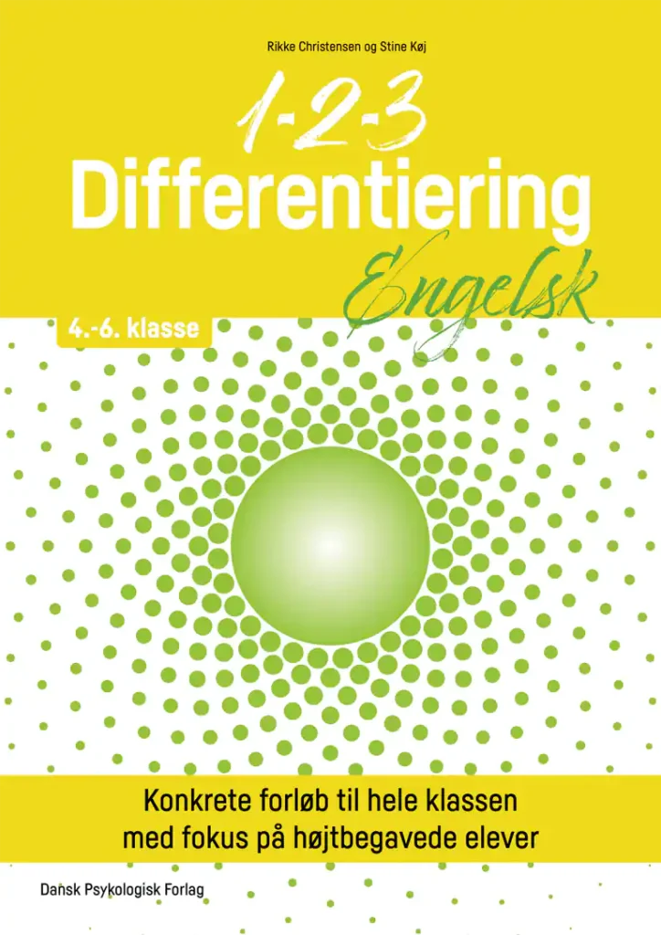 1-2-3 differentiering engelsk 4-6 klasse