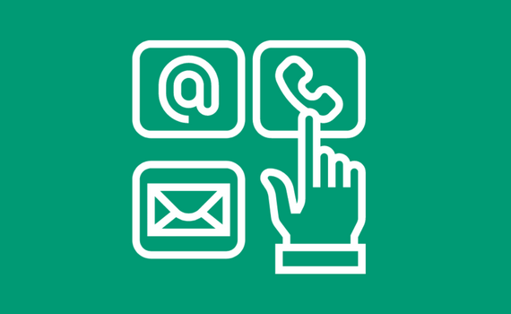 hoe houd je contact