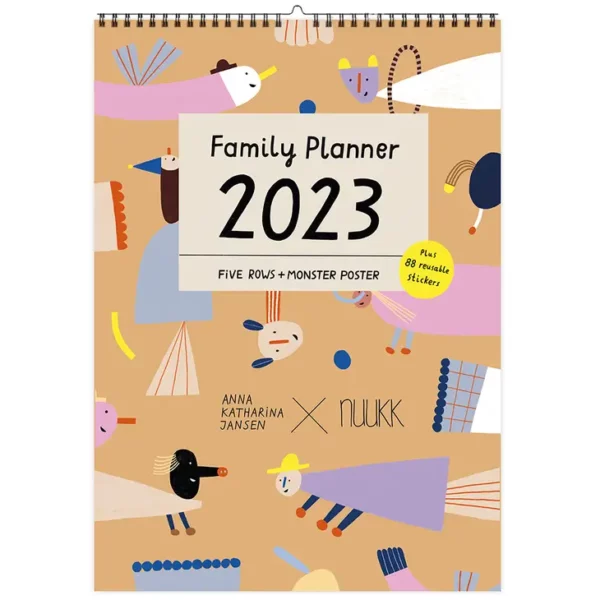 Nuukk Family Planner 2023 Cloffee