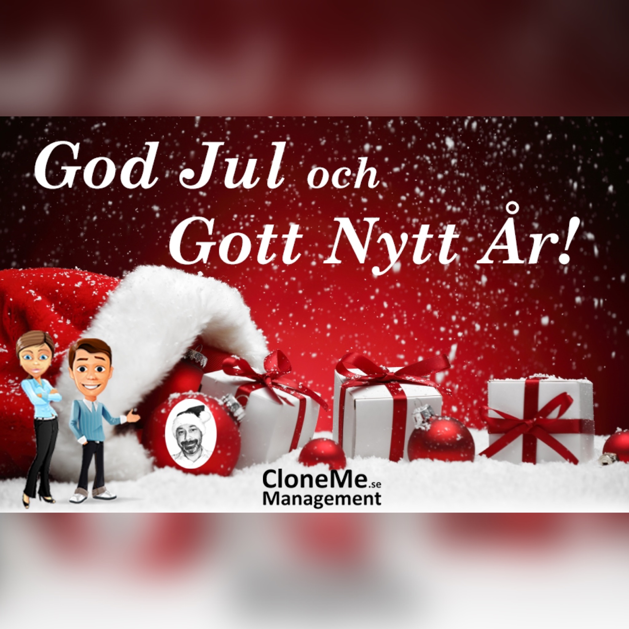 Tack alla nya och gamla kunder för ännu ett makalöst år! CloneMe