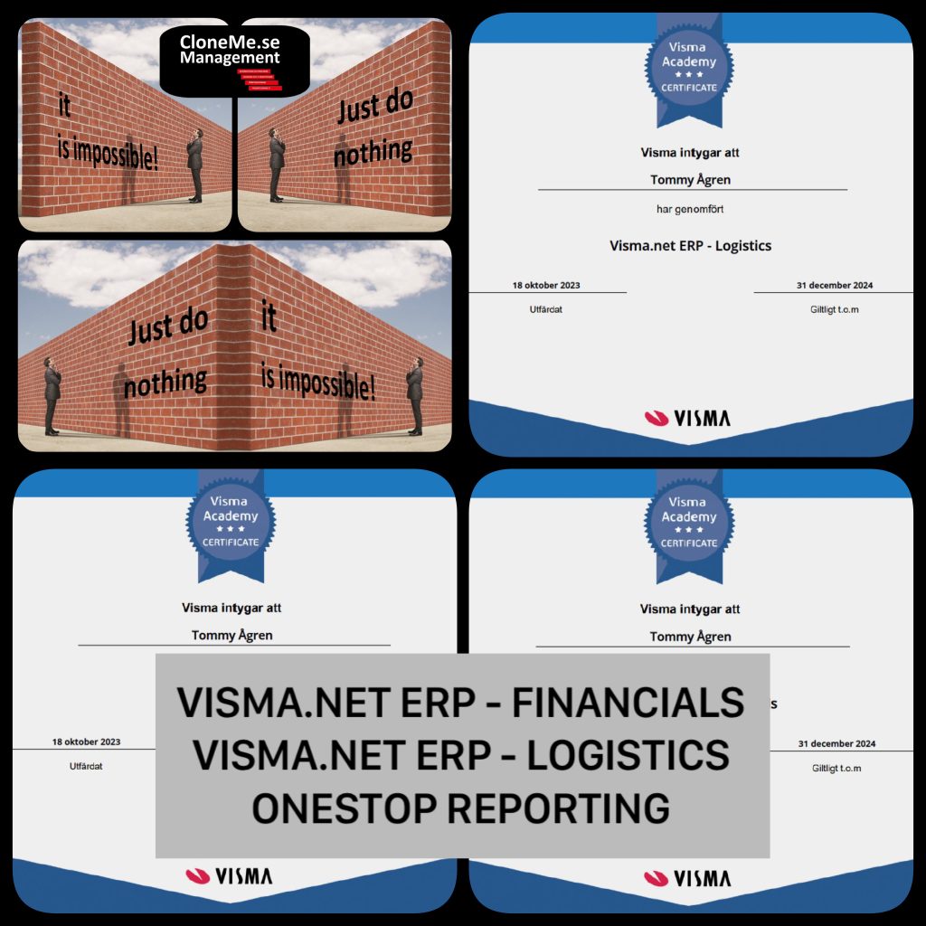 Visma.net - årets recertifiering!