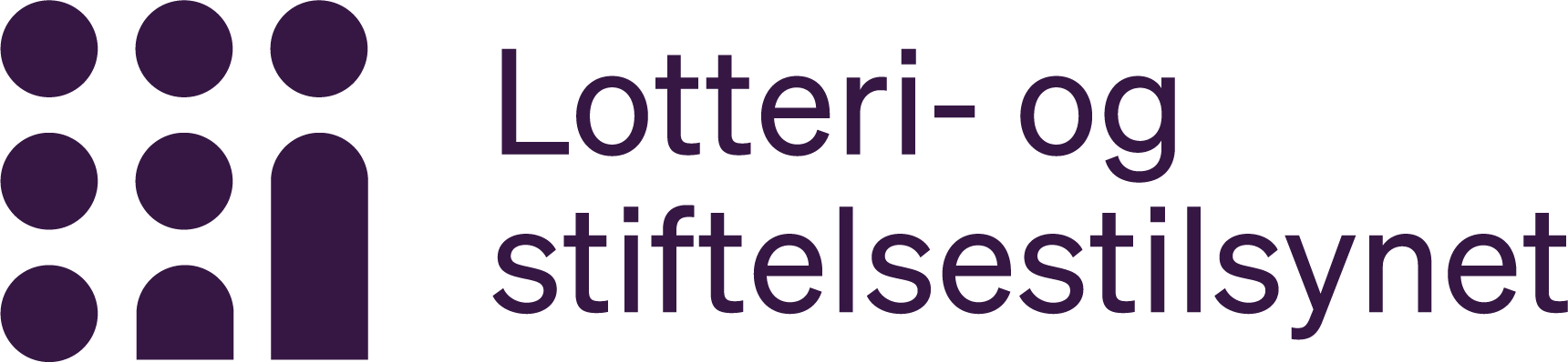 Lotteri- og stiftelsestilsynet logo