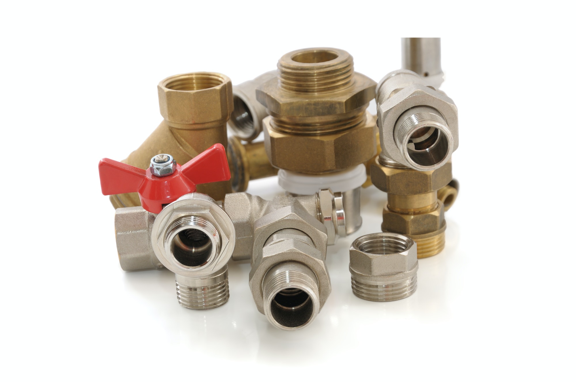 metal parts for plumbing and sanitary equipment