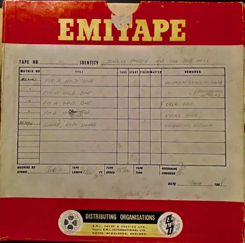 In the course of his MTR work, White discovered a previously unheard recording by Australian singer Johnny O’Keefe of his 1958 hit, “Wild One,” later famously covered by Iggy Pop.