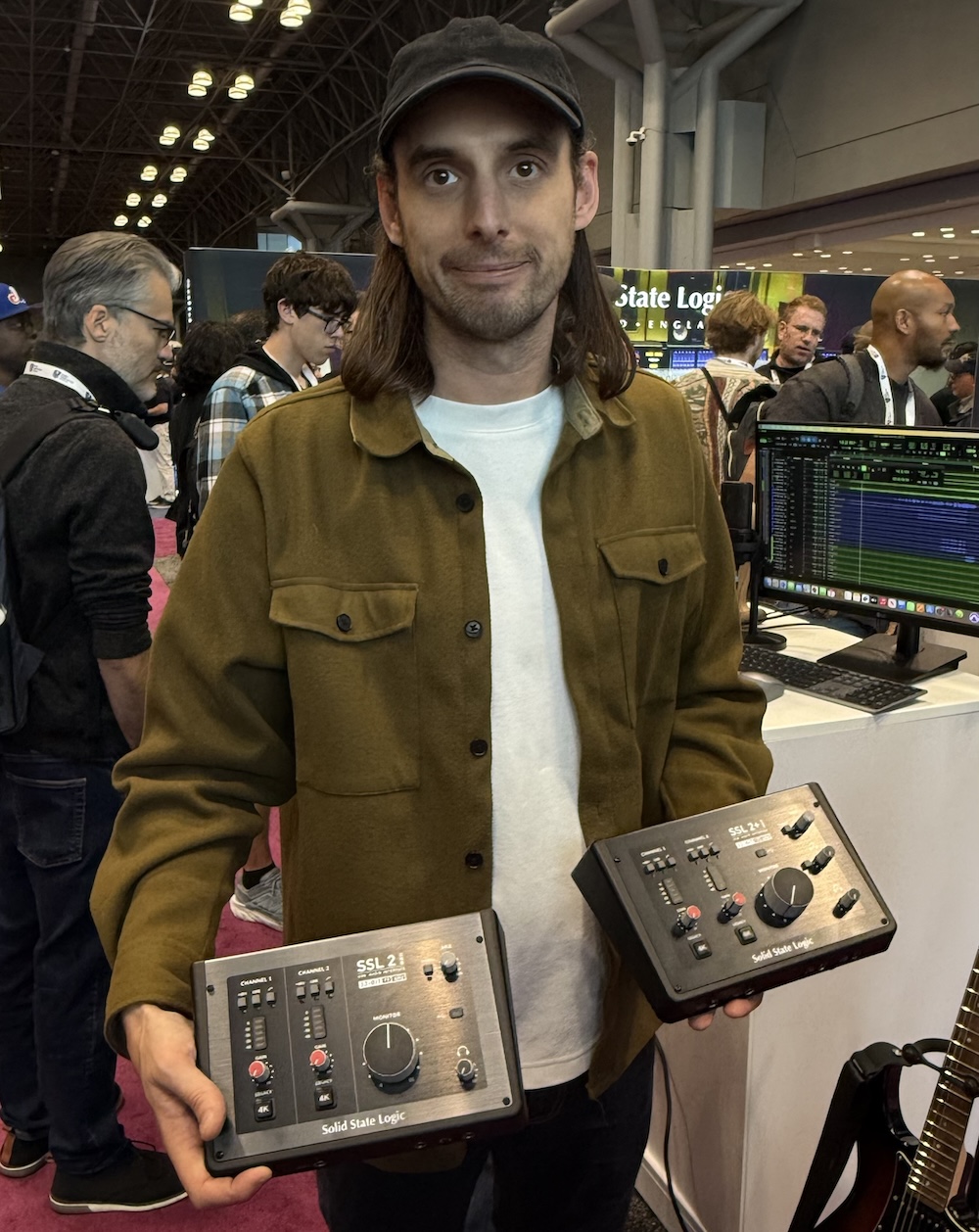 Ross Gilbert of Solid State Logic launched the latest iteration of the company’s USB audio interfaces, the SSL 2 MKII and SSL 2+ MKII.