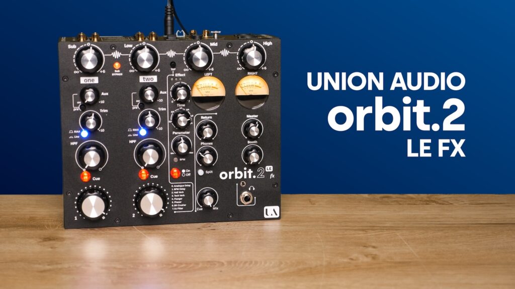 A Tiny Rotary Mixer… With FX built-in! Union Audio orbit.2 LE fx Review ...