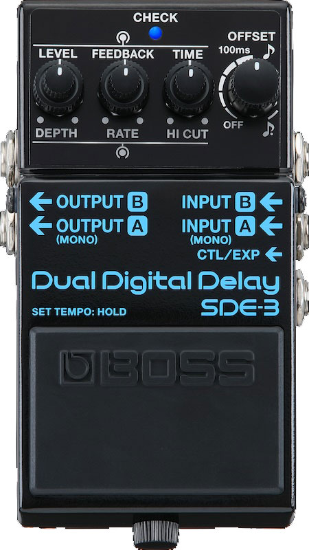 Boss SDE-3 Stompbox.