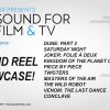 Mix Sound For Film: Sound Reel Showcase Lineup Announced