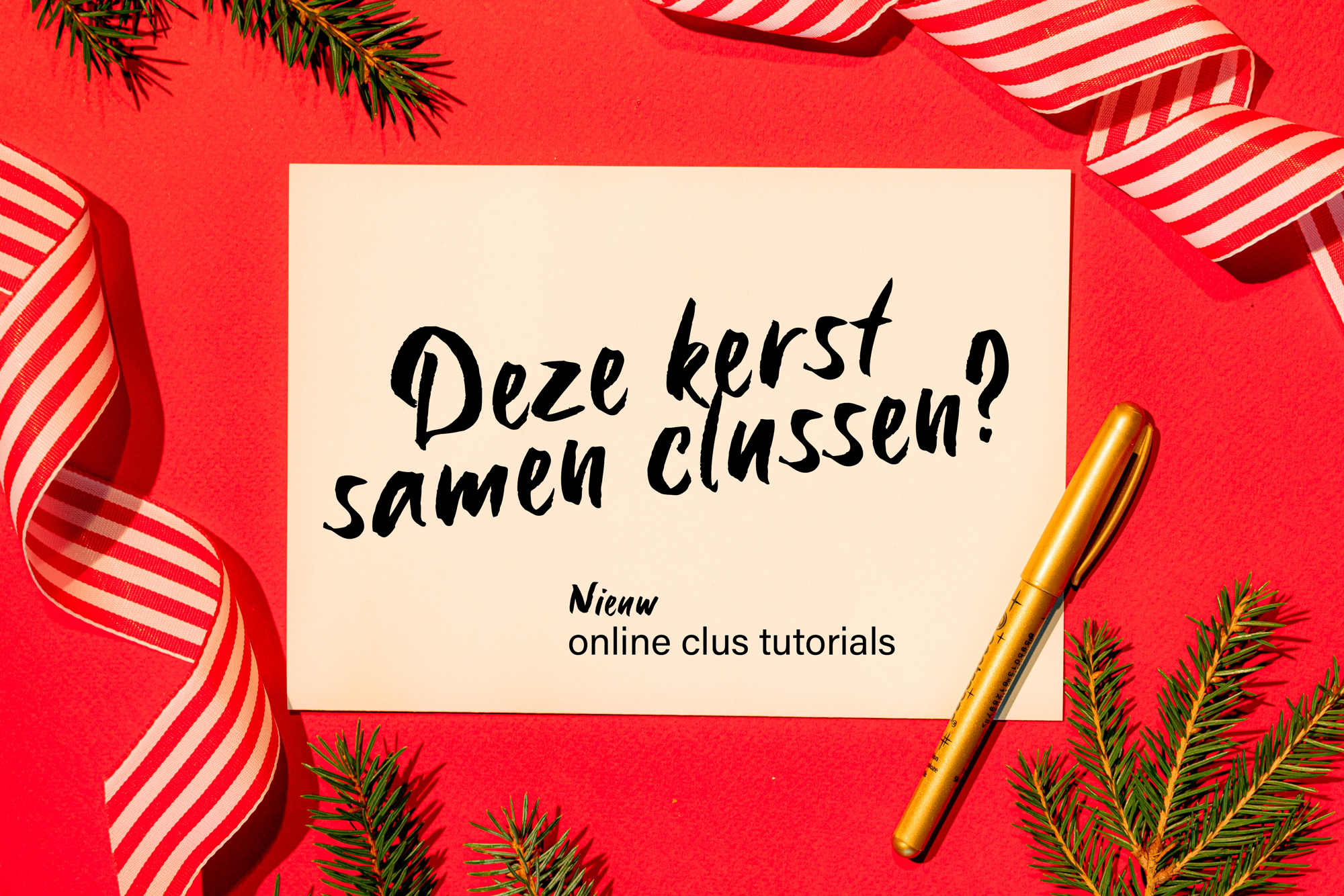 Clussen in de kerstvakantie