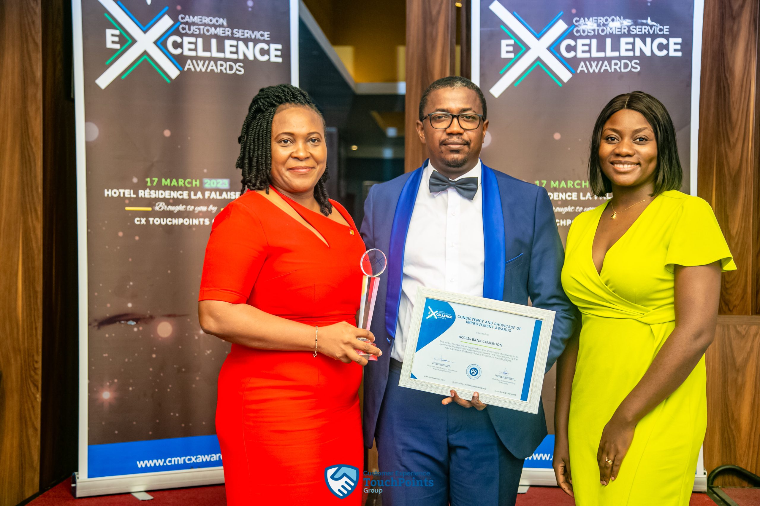 2022 Cameroon Customer Service Excellence awards - Access bank Plc Cameroon