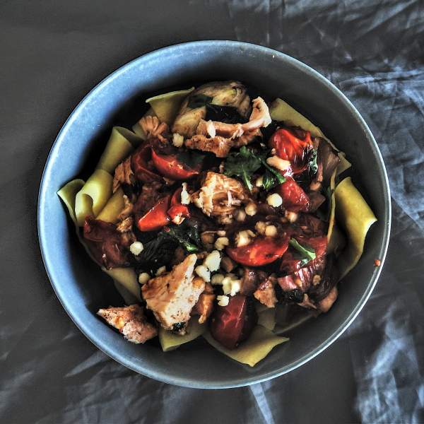 parpadelle zalm vegetarisch mediterraan lekker Leefstijl-interventies bij depressieve klachten en stress