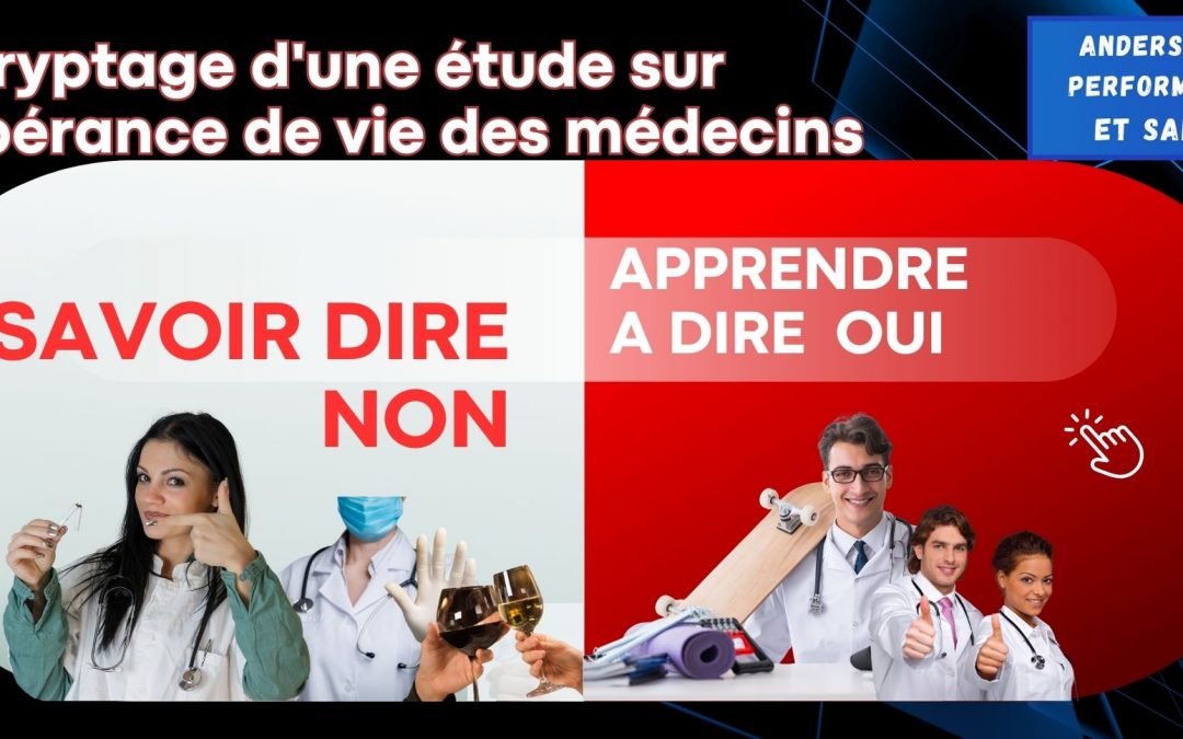 Performance et Longévité : Quand la profession  des Médecins Influence Leur Espérance et leur qualité  de Vie