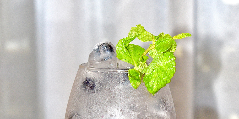 Blueberry Virgin Mojito