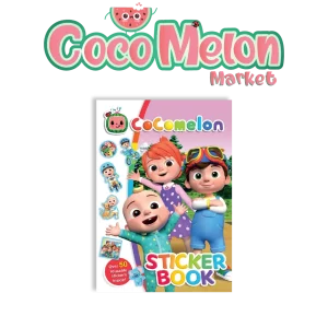 Cocomelon Klistermärkenbok (Sticker Book)