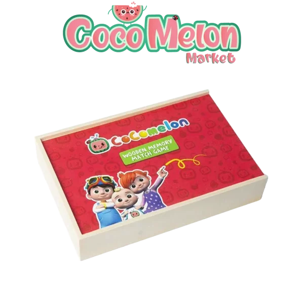 Cocomelon Wooden Memory Match Cards 1