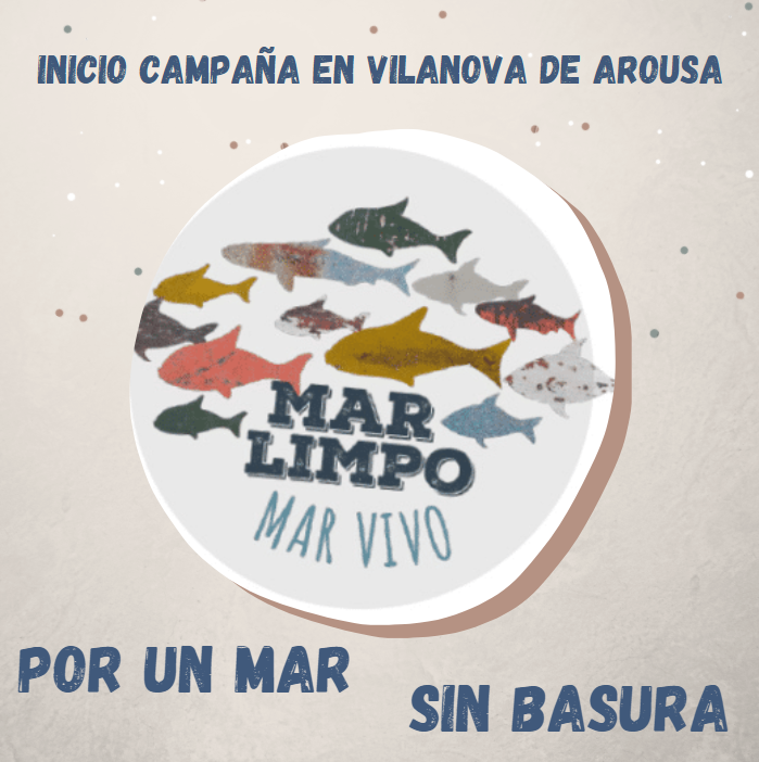 Campaña recogida de basura en el litoral Vilanova de ARousa