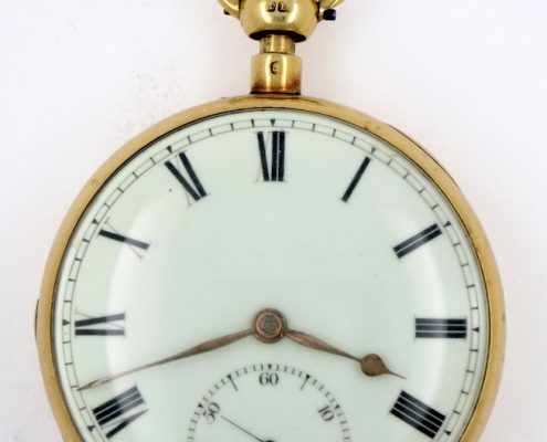 Pocket watch - gold duplex repeater