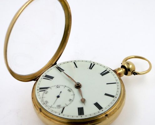 Pocket watch - gold duplex repeater