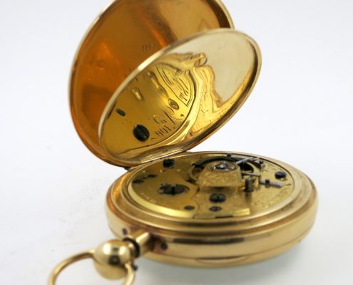 Pocket watch - gold duplex repeater