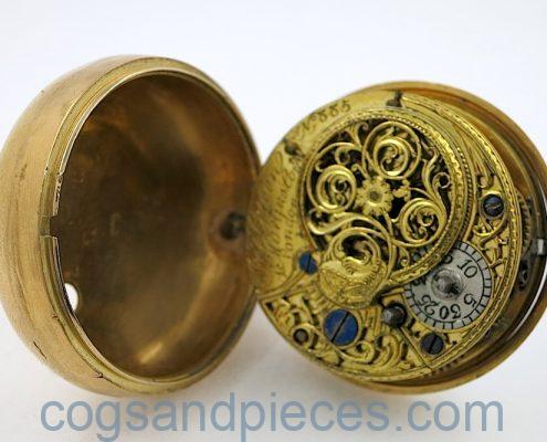IMG_7928 Gold cased verge made for Thomas Dolben