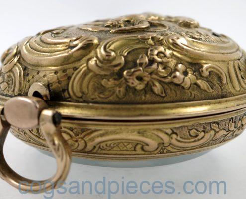 IMG_8117 Gold repousse verge pocket watch, William West