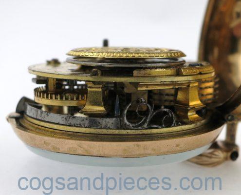IMG_8128 Gold repousse verge pocket watch, William West