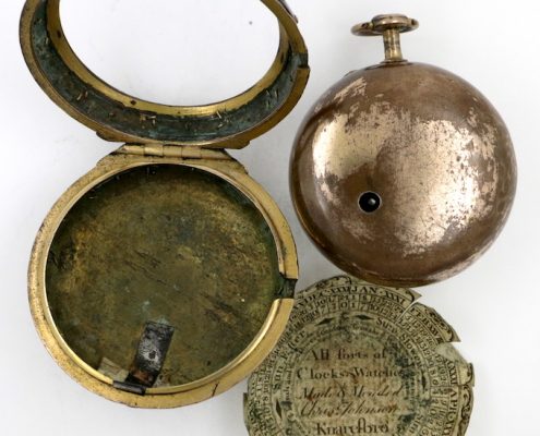 17th century verge pocket watch by Joseph Windmills