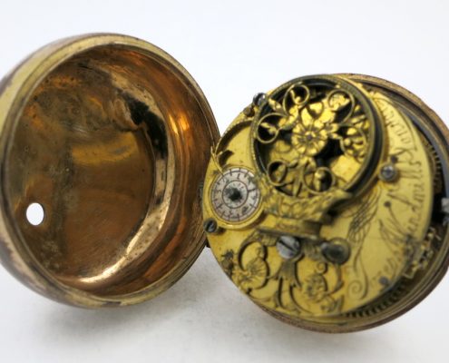 17th century verge pocket watch by Joseph Windmills