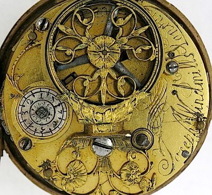 17th century verge pocket watch by Joseph Windmills