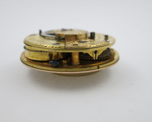 IMG_8232 Gold verge pocket watch Brown Wilkinson