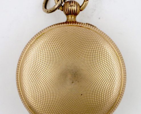 IMG_8240 Gold verge pocket watch Brown Wilkinson