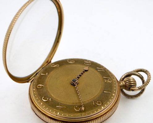 Gold verge pocket watch Brown Wilkinson