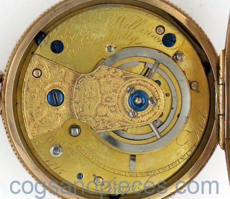 IMG_8244 Gold verge pocket watch Brown Wilkinson